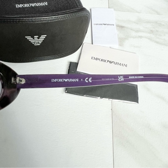 Emporio Armani EA4143 Sunglasses cat eye purple